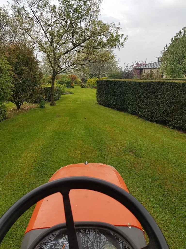Cutting Lawn - Grounds Maintenance